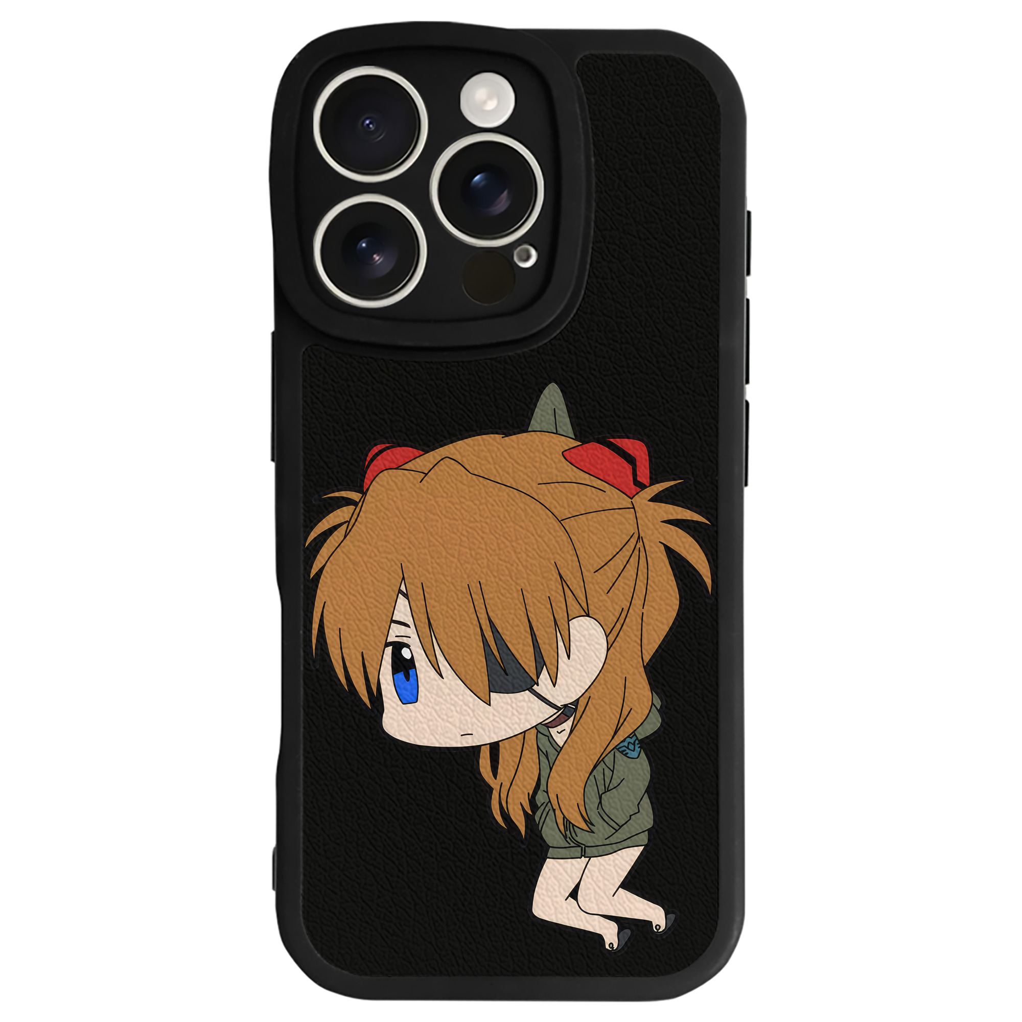 （画像用） EVA 新世紀エヴァンゲリオン 【iPhone 16シリーズ対応】シリコンスマホケース（レザー調） 材質：シリコン